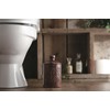 Setocraft Vintage Style Toilet Room Toilet Pot (Vintage) Dark Brown