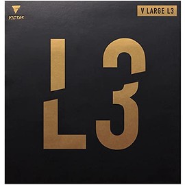 VICTAS Table Tennis Rubber Vlarge L3 Table Soft Large Tension Red (0040) 2.0