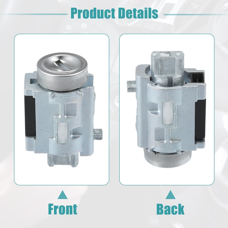 ACROPIX Ignition Switch Cylinder Lock Assembly for OlD-Smobile, In-trigue, Black,