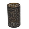 Windmill Shadow Metal Lamp Shades Hollow Carved Lampshade Modern Style
