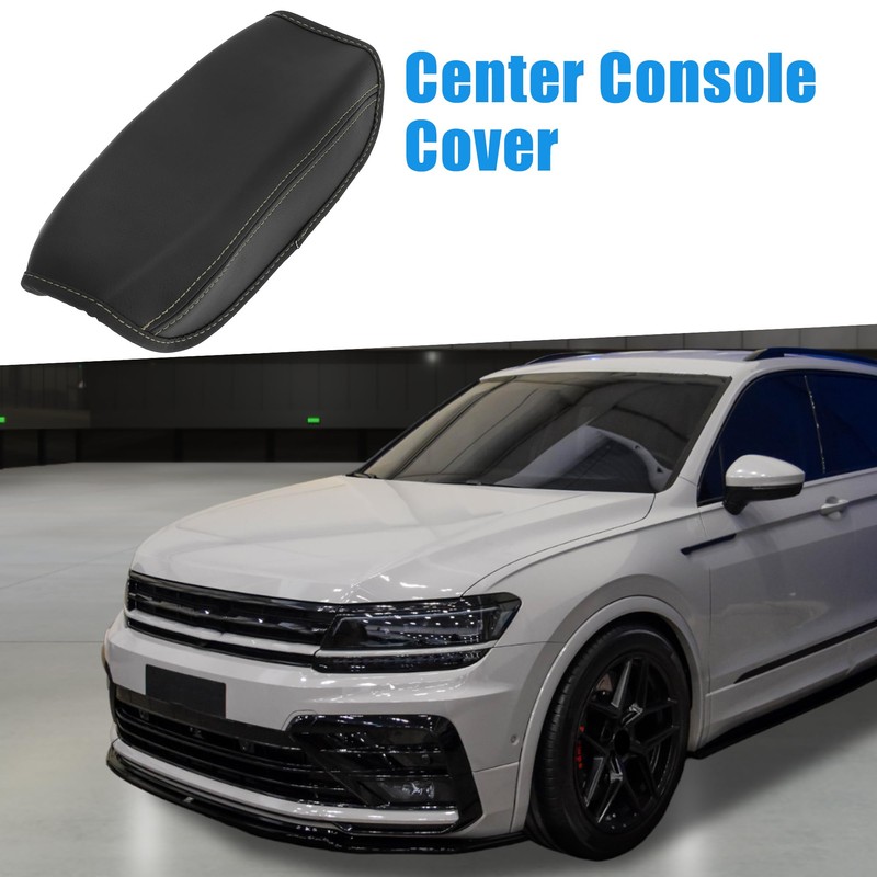 A ABSOPRO Console Cover Armrest Box Cover for Volkswagen Tiguan