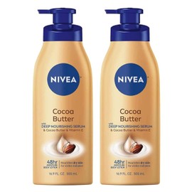 NIVEA Cocoa Butter Body Lotion 16.9 fl. oz. (Pack of 2)