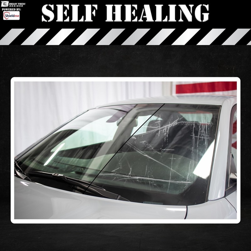 BOGAR TECH DESIGNS Windshield Protection Self Healing Scratch Resistant Automotive