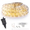 WYZworks 20 feet Warm White LED Extendable Rope Lights -
