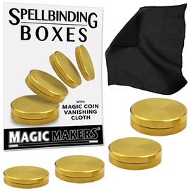 Magic Makers Spellbinding Boxes - Professional Vanishing Cloth Included