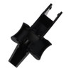 92118AJ00A 92118AJ000 Car Center Console Partition Cup Holder, Black ABS