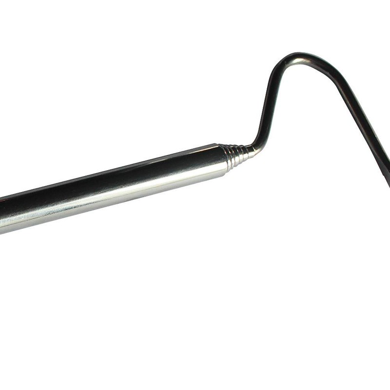 Abu I Pet Small Adjustable Stainless Steel Snake Hook Silver