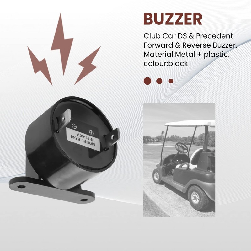 Forward Reverse Buzzer for Club Car and Precedent 1992-Up Golf