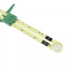 SciencePurchase 5-in-1 Sewing Craft Ruler T-Gauge, Seam Allowance, Button Spacer,