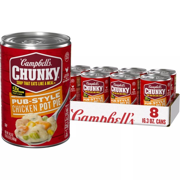 Campbell's Campbell’s Chunky Soup Pub-Style Chicken Pot Pie Soup 16.3