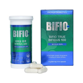ELM Partner Company Pureum Wellness Bifiotrue Bifidus 10 billion lactobacillus probiotics 30 capsules, 1 30 capsule 1 / 푸름웰니스 비피오트루 비피더스 100억 유산균 프로바이오틱스 30캡슐, 1개 30캡슐 1개