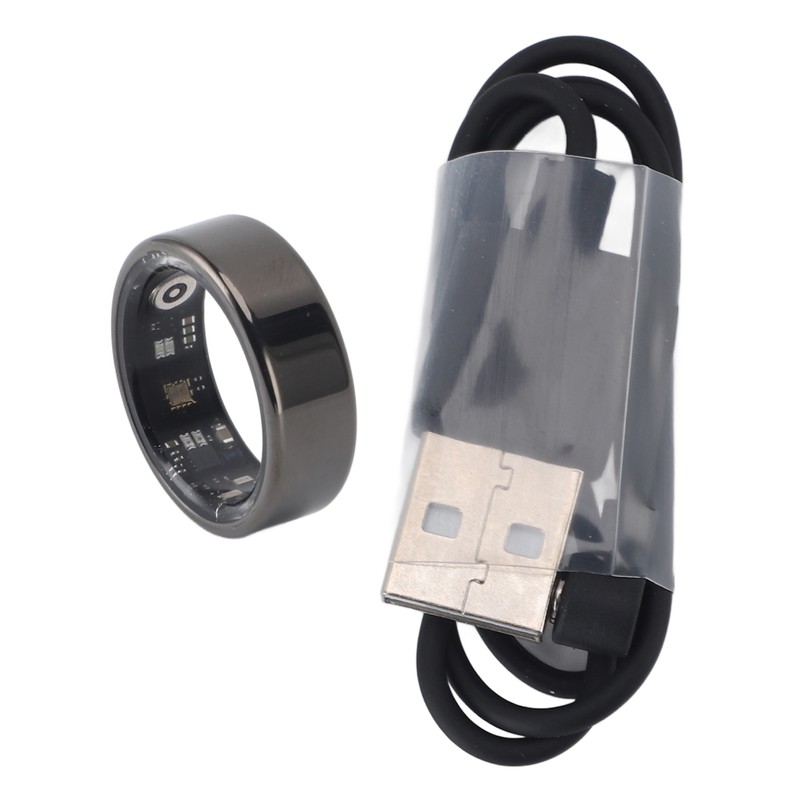 Smart Ring IP68 Waterproof Multi Sports Modes Magnetic Charging BT