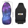 YINGQIGUAN 2 PCS Galaxy Car Seat Covers Deep Space Star
