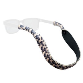 Chums Neoprene Patterns Eyewear Retainer - Durable Floating Sunglasses Sport Strap (Buffalos)