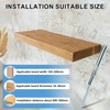 EXLECO Invisible Wall Shelf Brackets Diameter 10 x 100 mm