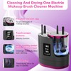 3 IN 1 Electric Makeup Brush Cleaner,Automatic Makeup Brush Cleaner