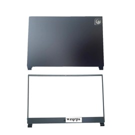 wzqrps Replacement Laptop LCD Cover Back Rear Top Lid with Front Bezel Frame for MSI Delta 15 A5EFK MS-15CK 3075CKA411Y42 307-5CKA411-Y42 3075CKA411 Blue