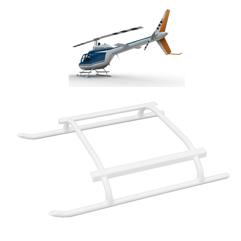 RC Helicopter Landing Gear Plastic Stable Support Strong Wind Resistance