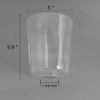 Anmire 2 Pack Clear Seeded Glass Shade, Modern Light Fixture