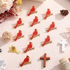 Cardinal Memorial Pins Bulk, Red Cardinal Lapel Pins “Forever in