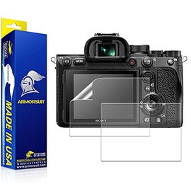 ArmorSuit MilitaryShield Anti-Glare 2 Pack Screen Protector Designed for Sony Alpha A7R IV (Max Coverage) Anti-Bubble Matte Film