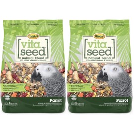 Higgins Vita Seed Natural Blend Parrot Food 10 Pounds 2 Pack