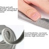 Ulifebetter 33Ft Weather Stripping Brush for Sliding, 0.35" Wide x