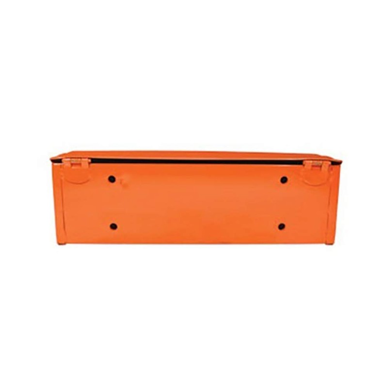 Kubota, Allis Chalmers Mountable Tool Box Orange Metal A-5A3OR