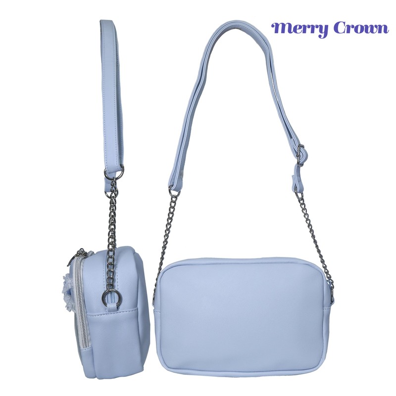 Merry Crown Shoulder Bag, Ribbon, Pearl, Cat, Angel District, Girl,
