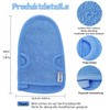 LETAO® Bamboo fibre exfoliating gloves, exfoliating gloves, hamam gloves for