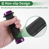 X AUTOHAUX 7/8" 22mm 15/16" 24mm Motorcycle Hand Grips Cover