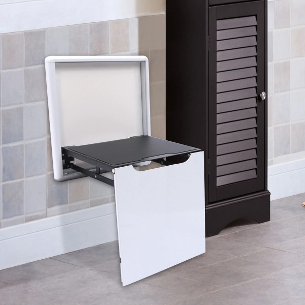 Unbranded Folding Stool Shoe Changing Bench For Entryway Hallway Space-saving