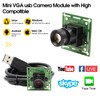 G 60fps USB Camera Module 0.3 MP Webcam Module Wide