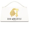 Mr. & Mrs. Panda Personalisiertes Deko Schild Giraffe Kind DIN