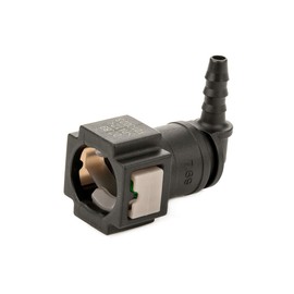 LST 2 x Quick Release Fuel Line Hose Coupling L Piece 7.89 x 5 mm