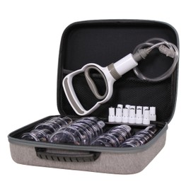 Premium Cupping Device [Pack of 20] with Cupping Heads and Vacuum Pump in High-Quality Case