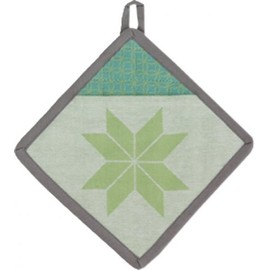 Kela Keuken 12270 Pot Holder, Cotton, Green