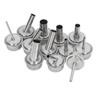 12Pcs Universal Hot Air Gun Nozzle Stainless Steel Standard Size