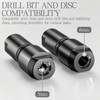 100-Tyle Angle Grinder to Straight Grinder Adapter - 2Pieces Converter