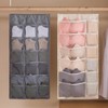 Hanging Closet Organizer with Pocket Dividers 1224 Cells 15ea