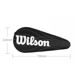 Wilson Tennis Racket Bag – Lightweight Portable Single Shoulder Racquet Cover Sp