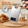 Food Scale, Digital Kitchen Scale with Hanging Loop, 11lb Baking