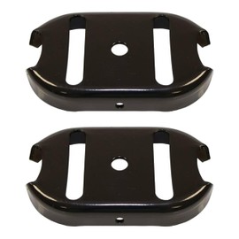 1727854BMYP Snow Blower Skid Shoes for Murray 780-704 Simplicity John Deere 1130SE 928E 827E 1028E Snowlower Replace Two Stage Snow Blower Parts 2pcs Black