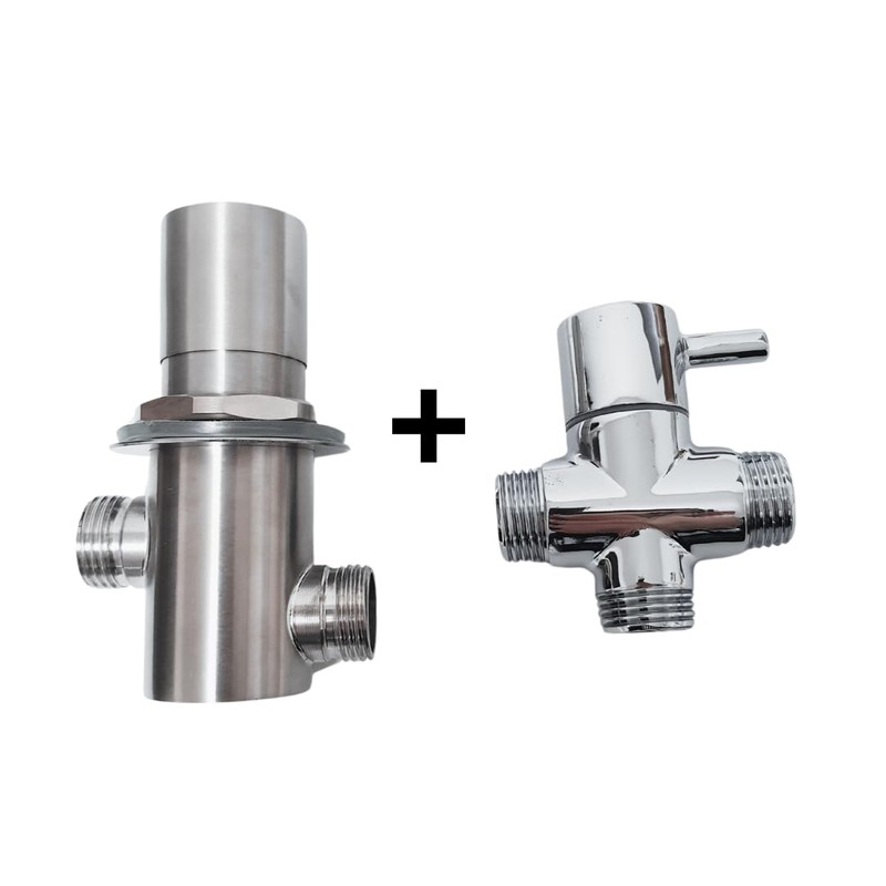 1/2" Non Hardened Tap with Button for Sinks, Showers, Fountains