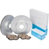 [Front Kit w/ 312mm Rotors] Anti-Rust Coated Brake Rotors &