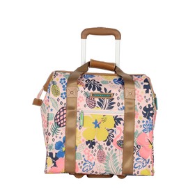 Lily Bloom Design Pattern Carry on Bag Wheeled Cabin Tote (Cabin Pink)
