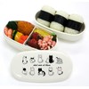 OSK Chat Noir et Blanc Bento Lunch Box Set