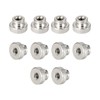 uxcell Knurled Thumb Nuts, 10Pcs M6x1mm Iron Round Knobs Fasteners