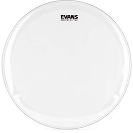 2-Pack Evans EQ3 Clear Bass Batter Head - 22 inch Value Bundle