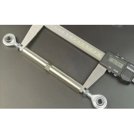 espeedpro21 5 1/2" ADJUSTABLE TENSIONING ROD HEIM JOINT ALTERNATOR BRACKET SBC BBC 350 400